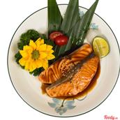 Cá hồi nướng sốt Teriyaki