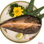 Cá hokke nướng muối