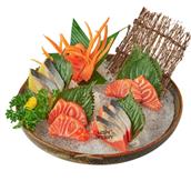 Sashimi cá hồi, cá trích