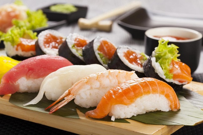 sushi ngon ở hà nội
