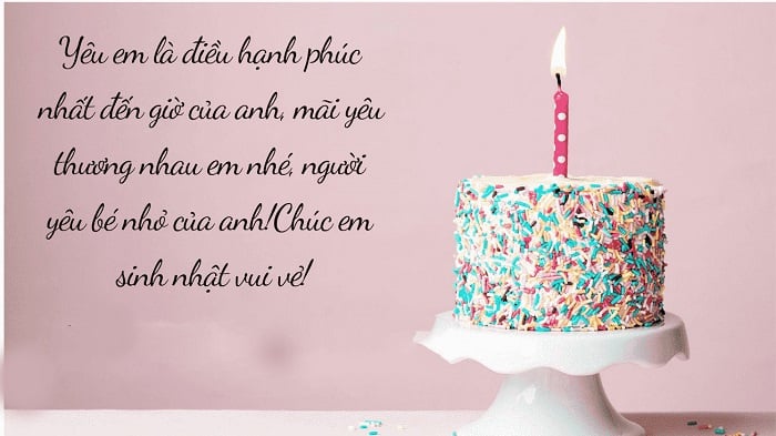 những lời chúc sinh nhật đơn giản mà hay