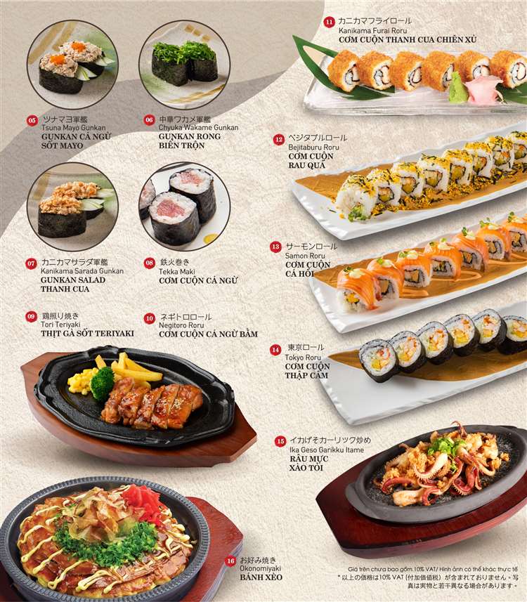 quán sushi ngon TPHCM